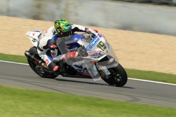 © Octane Photographic Ltd. 2012 World Superbike Championship – European GP – Donington Park. Saturday 12th May 2012. WSBK Saturday Qualifying practice. Chaz Davies. Digital Ref : 0332cb1d3704