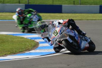© Octane Photographic Ltd. 2012 World Superbike Championship – European GP – Donington Park. Saturday 12th May 2012. WSBK Saturday Qualifying practice. Chaz Davies. Digital Ref : 0332lw7d4698