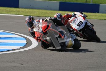 © Octane Photographic Ltd. 2012 World Superbike Championship – European GP – Donington Park. Saturday 12th May 2012. WSBK Saturday Qualifying practice. Max Biaggi and Niccolo Canepa. Digital Ref : 0332lw7d4758