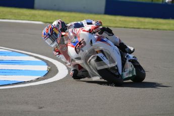 © Octane Photographic Ltd. 2012 World Superbike Championship – European GP – Donington Park. Saturday 12th May 2012. WSBK Saturday Qualifying practice. Jonathan Rea and Marco Melandri. Digital Ref : 0332lw7d4769