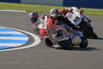 © Octane Photographic Ltd. 2012 World Superbike Championship – European GP – Donington Park. Saturday 12th May 2012. WSBK Saturday Qualifying practice. Max Biaggi and Niccolo Canepa. Digital Ref : 0332lw7d4804