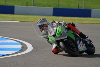 © Octane Photographic Ltd. 2012 World Superbike Championship – European GP – Donington Park. Saturday 12th May 2012. WSBK Saturday Qualifying practice. Tom Sykes. Digital Ref : 0332lw7d4886