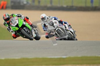 © Octane Photographic Ltd 2012. World Superbike Championship – European GP – Donington Park, Sunday 13th May 2012. Race 1. Tom Sykes, Leon Haslam and Marco Melandri. Digital Ref : 0335cb1d5212