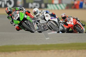 © Octane Photographic Ltd 2012. World Superbike Championship – European GP – Donington Park, Sunday 13th May 2012. Race 1. Tom Sykes, Leon Haslam and Max Biaggi. Digital Ref : 0335cb1d5240