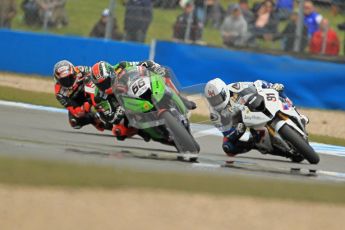 © Octane Photographic Ltd 2012. World Superbike Championship – European GP – Donington Park, Sunday 13th May 2012. Race 1. Tom Sykes, Leon Haslam and Max Biaggi. Digital Ref : 0335cb1d5403