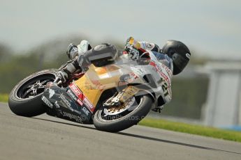 © Octane Photographic Ltd 2012. World Superbike Championship – European GP – Donington Park, Sunday 13th May 2012. Race 2. Maxime Berger. Digital Ref : 0337cb1d5638