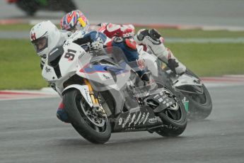 © Octane Photographic Ltd. World Superbike Championship – Silverstone, Race 2. Sunday 5th August 2012. Leon Haslam - BMW S1000RR - BMW Motorrad Motorsport. Digital Ref :