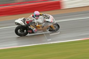 © Octane Photographic Ltd. World Superbike Championship – Silverstone, Superpole. Saturday 4th August 2012. Jakub Smrz takes his 1st pole posiiton - Ducati 1098R - Liberty Racing Team Effenbert. Digital Ref : 0447cb1d1612