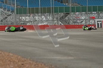 © Octane Photographic Ltd. World Superbike Championship – Silverstone, Superpole. Saturday 4th August 2012. Tom Sykes crashed out from the final superpole session relegating himself to 8th on the grid - Kawasaki ZX-10R - Kawasaki Racing Team. Digital Ref : 0447cb1d1744