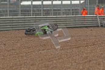 © Octane Photographic Ltd. World Superbike Championship – Silverstone, Superpole. Saturday 4th August 2012. Tom Sykes crashed out from the final superpole session relegating himself to 8th on the grid - Kawasaki ZX-10R - Kawasaki Racing Team. Digital Ref : 0447cb1d1764
