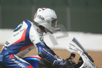 © Octane Photographic Ltd. World Superbike Championship – Silverstone, Superpole. Saturday 4th August 2012. Leon Haslam - BMW S1000 RR - BMW Motorrad Motorsport. Digital Ref : 0447cb7d2018