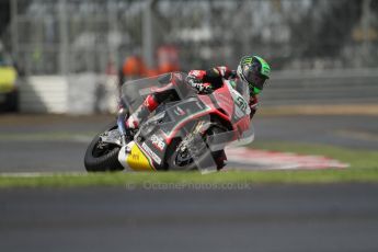 © Octane Photographic Ltd. World Superbike Championship – Silverstone, Superpole. Saturday 4th August 2012. Eugene Laverty - Aprillia RSV4 Factory - Aprillia Racing Team. Digital Ref : 0447lw7d0777