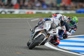 © Octane Photographic Ltd 2012. World Superbike Championship – European GP – Donington Park. Superpole session 1. 3rd Place - Marco Melandri - BMW S1000RR. Digital Ref :  0334cb1d4291