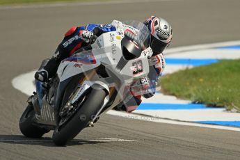 © Octane Photographic Ltd 2012. World Superbike Championship – European GP – Donington Park. Superpole session 1. 3rd Place - Marco Melandri - BMW S1000RR. Digital Ref : 0334cb1d4335