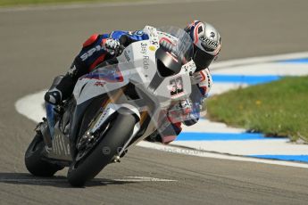 © Octane Photographic Ltd 2012. World Superbike Championship – European GP – Donington Park. Superpole session 1. 3rd Place - Marco Melandri - BMW S1000RR. Digital Ref :  0334cb1d4335