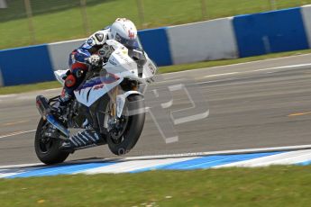 © Octane Photographic Ltd 2012. World Superbike Championship – European GP – Donington Park. Superpole session 1. 2nd Place - Leon Haslam - BMW S1000RR. Digital Ref : 0334cb7d2132