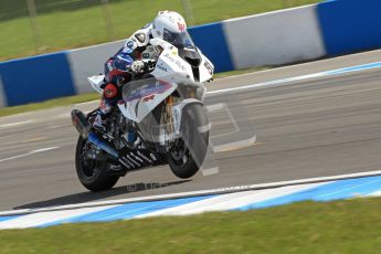 © Octane Photographic Ltd 2012. World Superbike Championship – European GP – Donington Park. Superpole session 1. 2nd Place - Leon Haslam - BMW S1000RR. Digital Ref :  0334cb7d2154