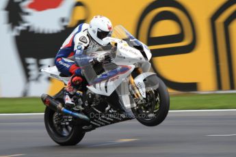 © Octane Photographic Ltd 2012. World Superbike Championship – European GP – Donington Park. Superpole session 3. 2nd Place - Leon Haslam - BMW S1000RR. Digital Ref : 0334cb7d2278