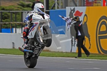 © Octane Photographic Ltd 2012. World Superbike Championship – European GP – Donington Park. Superpole session 3. 2nd Place - Leon Haslam - BMW S1000RR. Digital Ref : 0334cb7d2322
