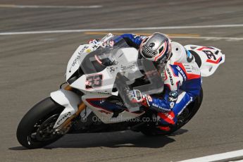 © Octane Photographic Ltd 2012. World Superbike Championship – European GP – Donington Park. Superpole session 3. 3rd Place - Marco Melandri - BMW S1000RR. Digital Ref :  0334lw7d6349