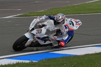 © Octane Photographic Ltd 2012. World Superbike Championship – European GP – Donington Park. Superpole session 3. 3rd Place - Marco Melandri - BMW S1000RR. Digital Ref :  0334lw7d6377