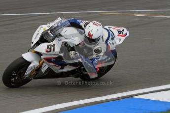 © Octane Photographic Ltd 2012. World Superbike Championship – European GP – Donington Park. Superpole session 3. 2nd Place - Leon Haslam - BMW S1000RR. Digital Ref :  0334lw7d6383