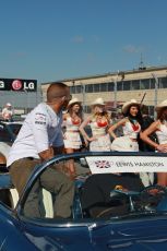 World © Octane Photographic Ltd. F1 USA GP, Austin, Texas, Circuit of the Americas (COTA), Sunday 17th November 2013 - Drivers' parade. Mercedes AMG Petronas F1 W04 – Lewis Hamilton. Digital Ref : 0860lw1d2382