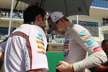 World © Octane Photographic Ltd. F1 USA GP, Austin, Texas, Circuit of the Americas (COTA), Sunday 17th November 2013 - Grid. Sauber C32 - Nico Hulkenberg. Digital Ref : 0860lw1d2619