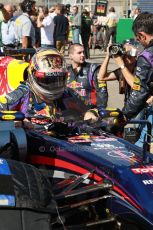 World © Octane Photographic Ltd. F1 USA GP, Austin, Texas, Circuit of the Americas (COTA), Sunday 17th November 2013 - Grid. Infiniti Red Bull Racing RB9 - Sebastian Vettel. Digital Ref : 0860lw1d2655