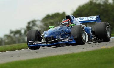 World © Octane Photographic Ltd./Carl Jones. Saturday August 31st 2013, AutoGP free practice, Donington Park. Andrea Roda – Virtuosi UK. Digital Ref : 0802cj1d0929