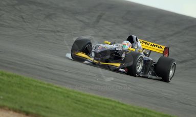 World © Octane Photographic Ltd./Carl Jones. Saturday August 31st 2013, AutoGP qualifying, Donington Park, Narain Karthikeyan, Super Nova. Digital Ref : 0803cj1d1217