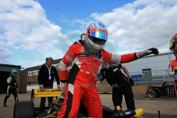 World © Octane Photographic Ltd./Carl Jones. Saturday August 31st 2013, AutoGP qualifying, Donington Park, Narain Karthikeyan, Super Nova. Digital Ref : 0803cj7d0051