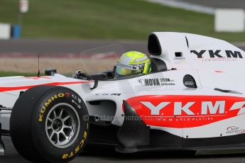 World © Octane Photographic Ltd./Carl Jones. Sunday September 1st 2013, AutoGP Race 2, Donington Park. Kimiya Sato – Euroova Racing. Digital Ref : 0807cj1d1815