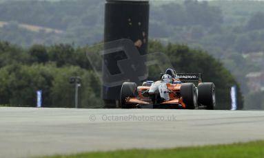 World © Octane Photographic Ltd./Carl Jones. Sunday September 1st 2013, AutoGP Race 2, Donington Park. Meindert van Buuren - Manor MP Motorsport. Digital Ref : 0807cj1d1862