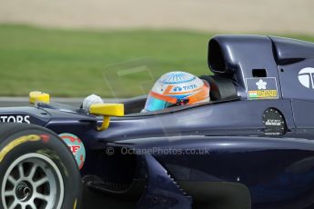 World © Octane Photographic Ltd./Carl Jones. Sunday September 1st 2013, AutoGP Race 2, Donington Park - Narain Karthikeyan, Super Nova. Digital Ref : 0807cj1d1924