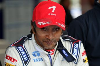 World © Octane Photographic Ltd./Carl Jones. Sunday September 1st 2013, AutoGP Race 2, Donington Park - Narain Karthikeyan, Super Nova. Digital Ref : 0807cj7d4170