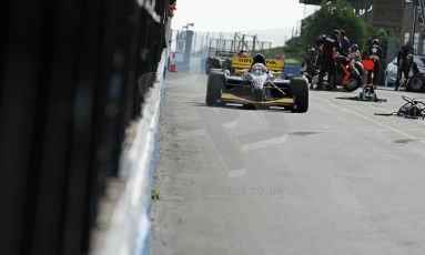 World © Octane Photographic Ltd./Carl Jones. Sunday September 1st 2013, AutoGP Race 1, Donington Park - Narain Karthikeyan, Super Nova. Digital Ref : 0804cj7d3801