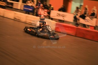 ©  Octane Photographic Ltd. January 11th 2013. Autosport International. Autosport International Karting Challenge in aid of The Alzheimer’s Society. Kieran Vernon. Digiatal Ref :