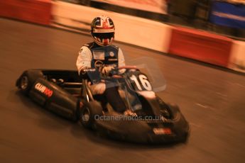 ©  Octane Photographic Ltd. January 11th 2013. Autosport International. Autosport International Karting Challenge in aid of The Alzheimer’s Society. Kieran Vernon. Digiatal Ref :