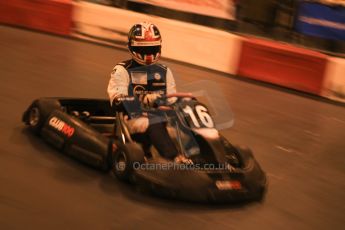 © Octane Photographic Ltd. January 11th 2013. Autosport International. Autosport International Karting Challenge in aid of The Alzheimer’s Society. Kieran Vernon. Digiatal Ref :