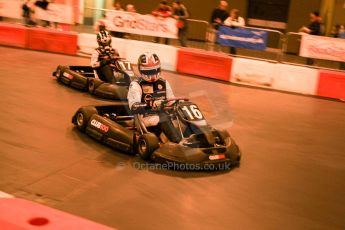 ©  Octane Photographic Ltd. January 11th 2013. Autosport International. Autosport International Karting Challenge in aid of The Alzheimer’s Society. Kieran Vernon. Digiatal Ref :