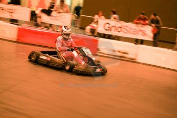 ©  Octane Photographic Ltd. January 11th 2013. Autosport International. Autosport International Karting Challenge in aid of The Alzheimer’s Society. James Cole. Digiatal Ref :