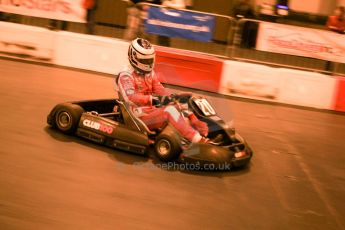 ©  Octane Photographic Ltd. January 11th 2013. Autosport International. Autosport International Karting Challenge in aid of The Alzheimer’s Society. James Cole. Digiatal Ref :