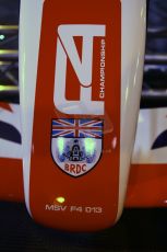 World © Octane Photographic Ltd. January 11th 2013. Autosport International. BRDC Formula 4 (F4). The new F4 car, the MSV F4-013. Digital Ref : 0567cj0032