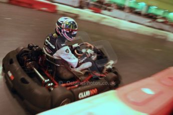 © Octane Photographic Ltd./ Carl Jones. January 11th 2013. Autosport International. Autosport International Karting Challenge in aid of The Alzheimer’s Society. Kieran Vernon. Digiatal Ref :