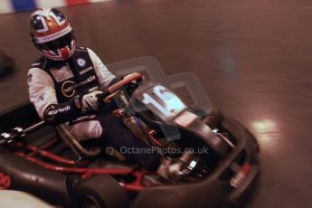 ©  Octane Photographic Ltd./Carl Jones. January 11th 2013. Autosport International. Autosport International Karting Challenge in aid of The Alzheimer’s Society. Kieran Vernon. Digiatal Ref :