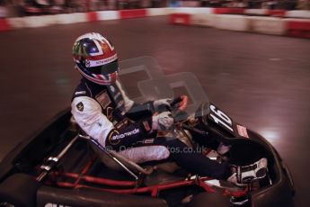 ©  Octane Photographic Ltd./Carl Jones. January 11th 2013. Autosport International. Autosport International Karting Challenge in aid of The Alzheimer’s Society. Kieran Vernon. Digiatal Ref :