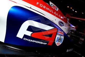 World © Octane Photographic Ltd. January 11th 2013. Autosport International. BRDC Formula 4 (F4). The new F4 car, the MSV F4-013. Digital Ref : 0566ce1d2247