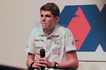 World © Octane Photographic Ltd./Carl Jones. January 10th 2013. Autosport International. Seb Morris. Digital ref :