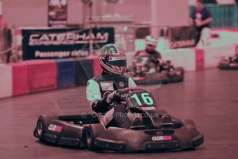© Octane Photographic Ltd. January 11th 2013. Autosport International. Autosport International Karting Challenge in aid of The Alzheimer’s Society. Kieran Vernon. Digiatal Ref :